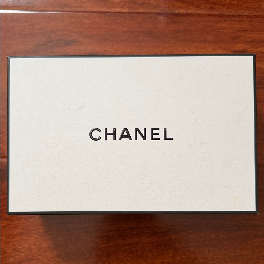 Chanel Ivory Box with Black Accents